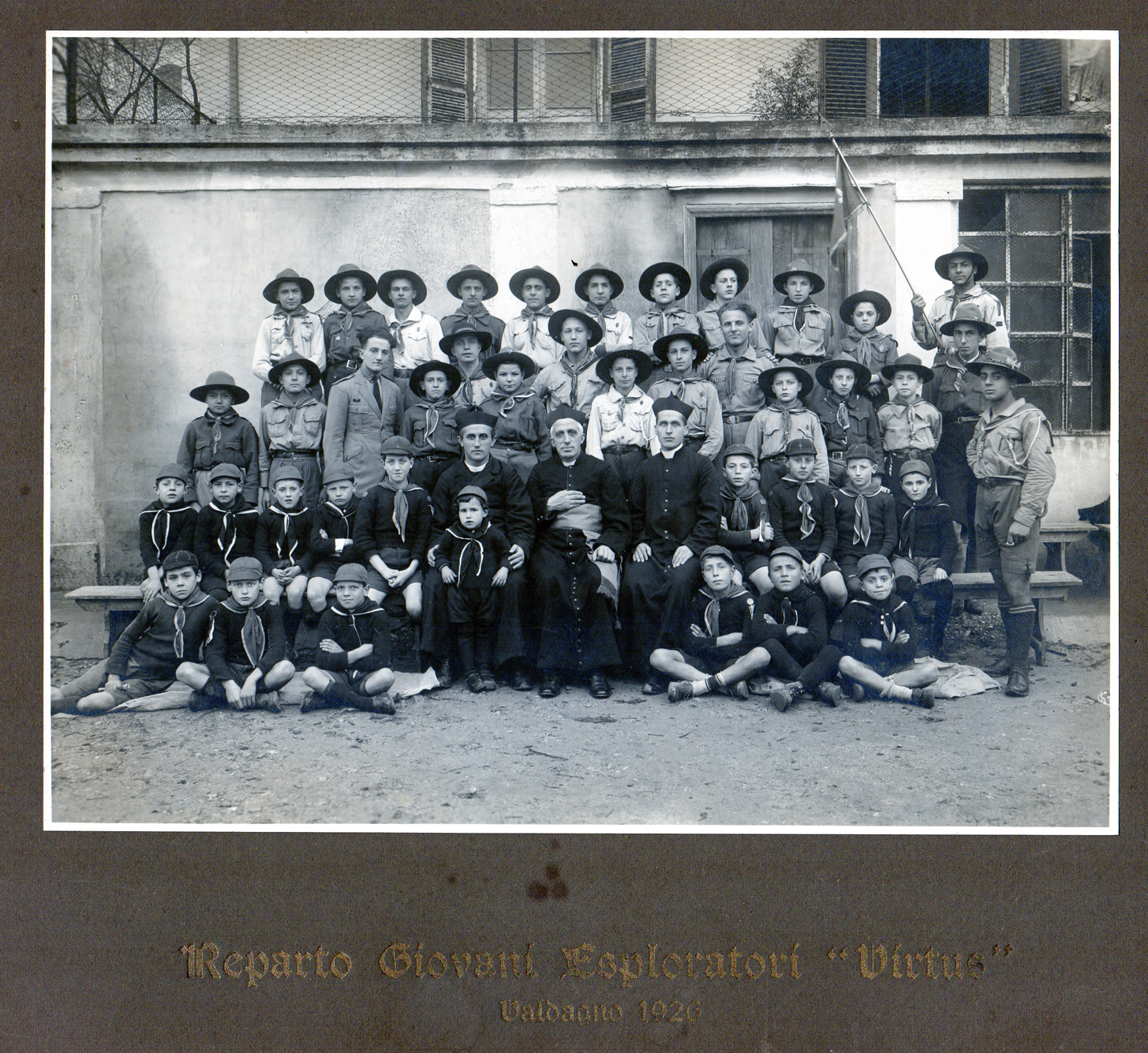 Foto ufficiale Gruppo Valdagno 1° nel 1926