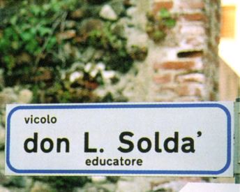 Via intitolata a Don Luigi Soldà a Bassano